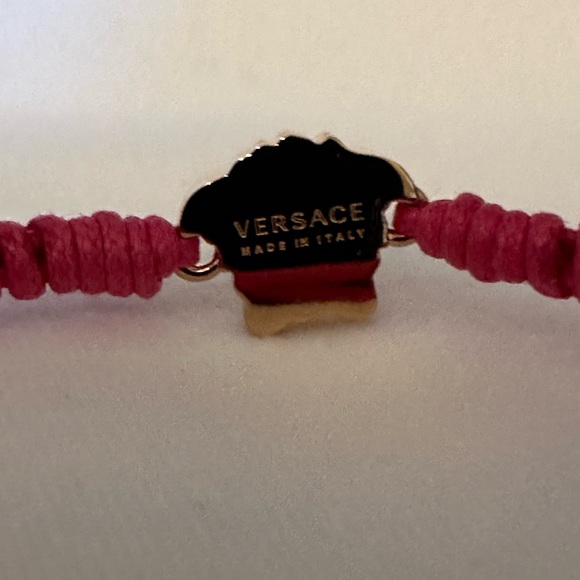 Versace Medusa head string bracelet NEW (AUTHENTIC) - Picture 4 of 9